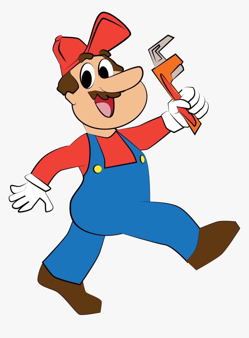 Transparent Plumbing Clipart - Clip Art Plumber, HD Png Download, Free Download