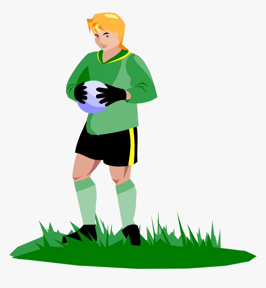 Soccer Goalie Clipart, HD Png Download, Free Download