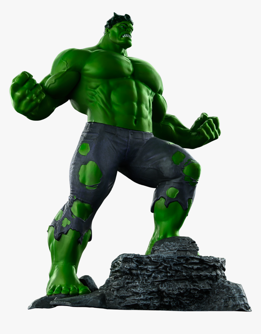 Transparent Incredible Hulk Png - Marvel Gallery Hulk Statue, Png Download, Free Download