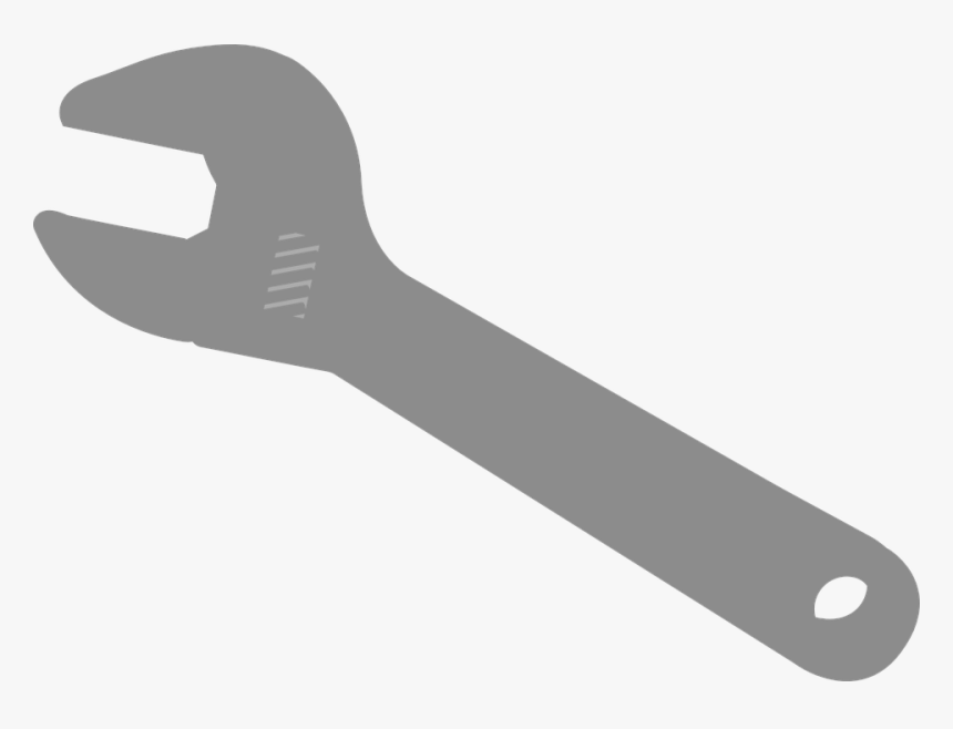 Tool, Wrench, Screw Driver, Grey, Metal - Chave Inglesa Desenho Fundo Transparente, HD Png Download, Free Download