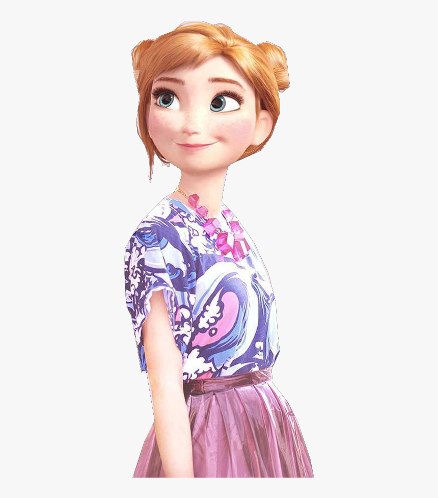 Anna Transparent Png - Anna Frozen Modern Day, Png Download, Free Download