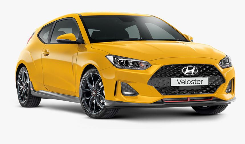 2019 Hyundai Veloster Yellow, HD Png Download, Free Download
