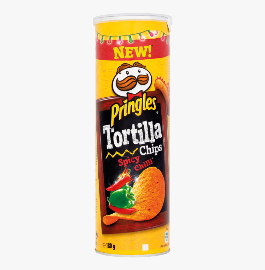 Pringles Tortilla Chips Spicy Chili, HD Png Download, Free Download