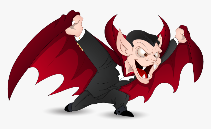 Vampire Clipart - Halloween Vampire Clipart, HD Png Download, Free Download