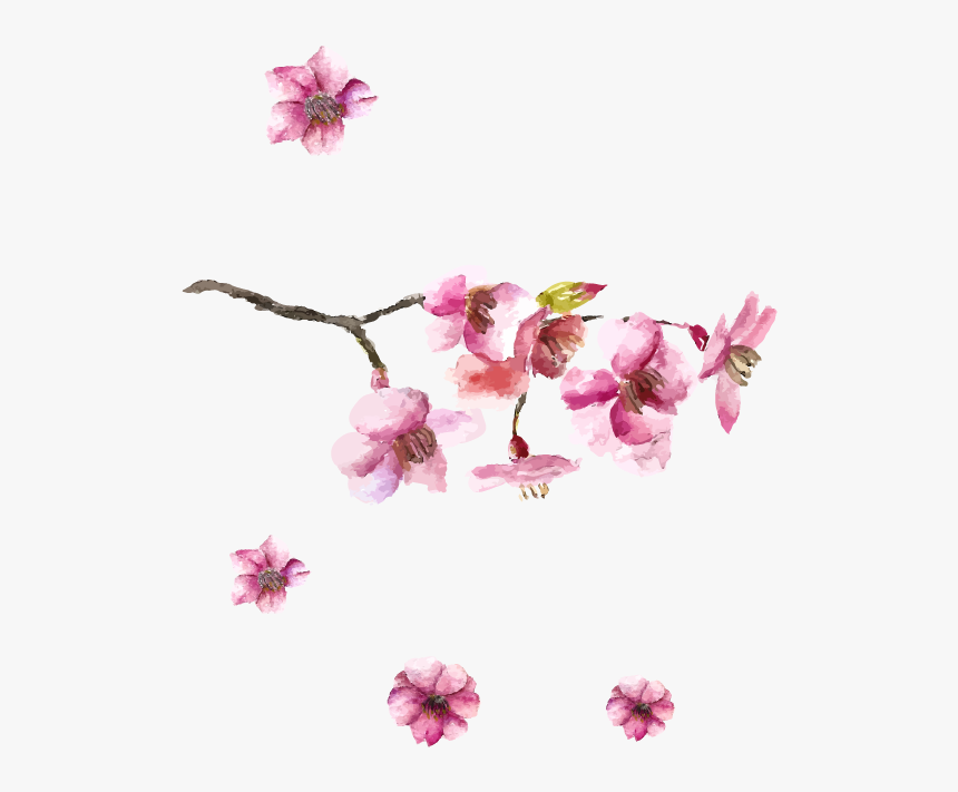 Cherry Blossom Japanese Design, HD Png Download, Free Download