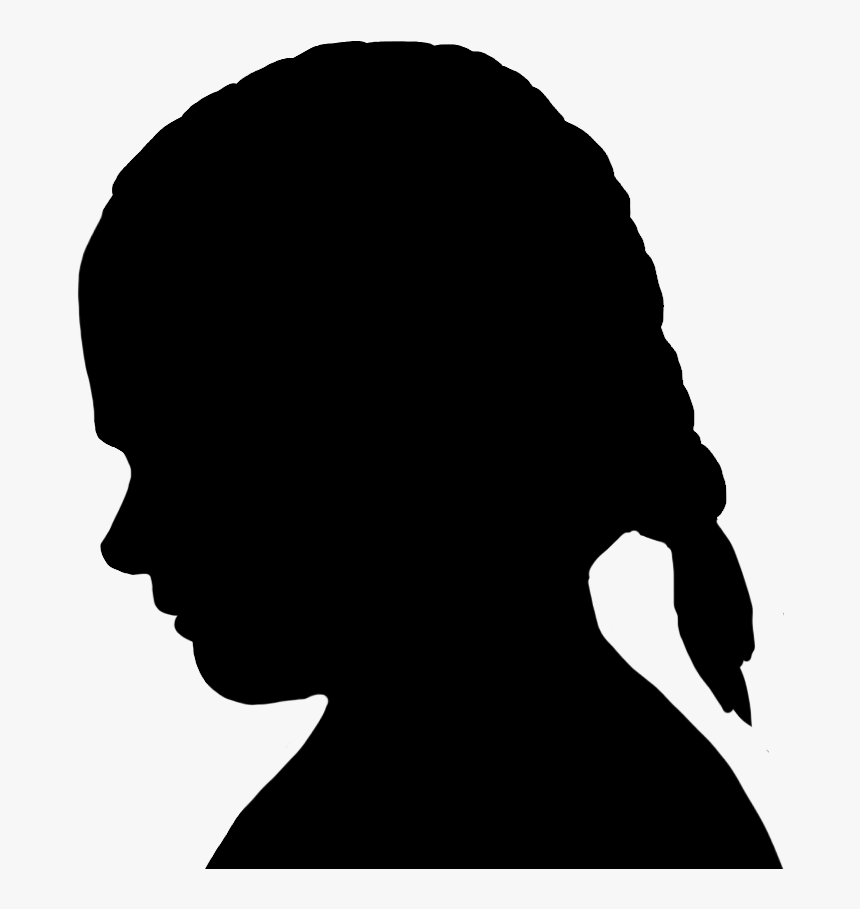 Boy"s Head Silhouette - Silhouette Men With Long Hair, HD Png Download, Free Download