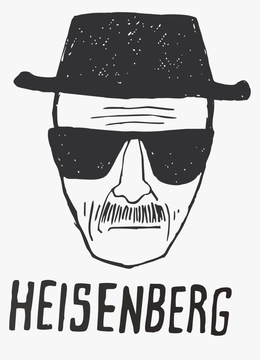 Breaking Bad Heisenberg Vector - Heisenberg Breaking Bad Sketch, HD Png Download, Free Download