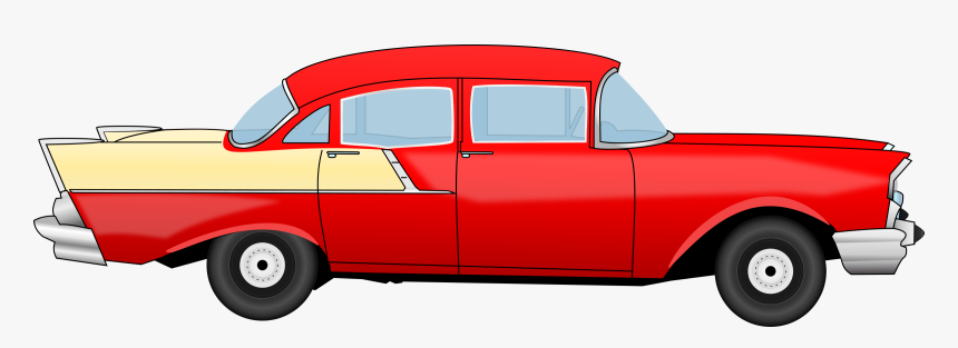 Chevrolet 55 Old Classic Car Jpg Free Download - Old Fashioned Car Clipart, HD Png Download, Free Download