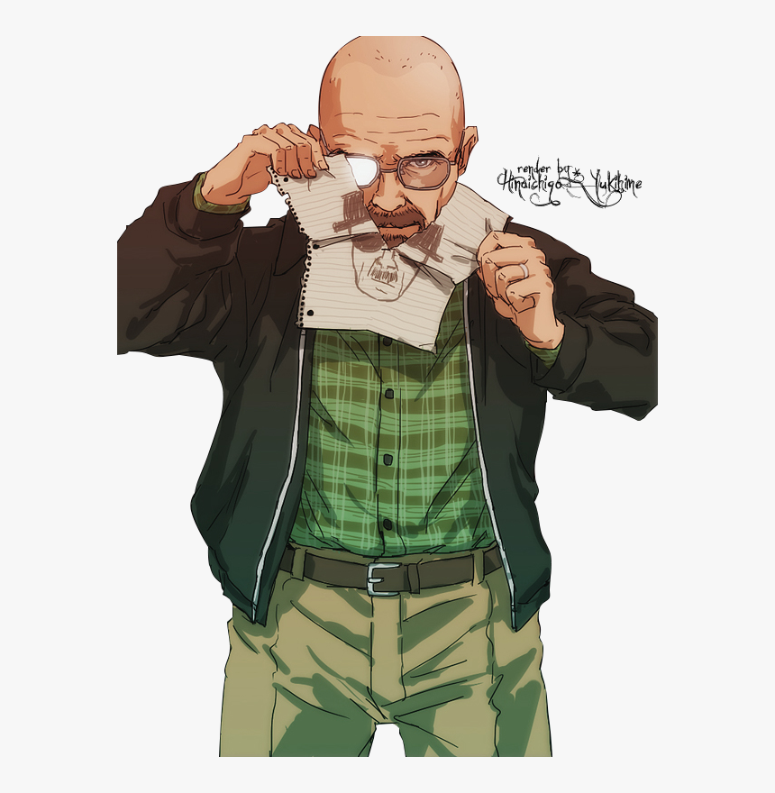 Breaking Bad Render , Png Download - Walter White Fan Art, Transparent Png, Free Download