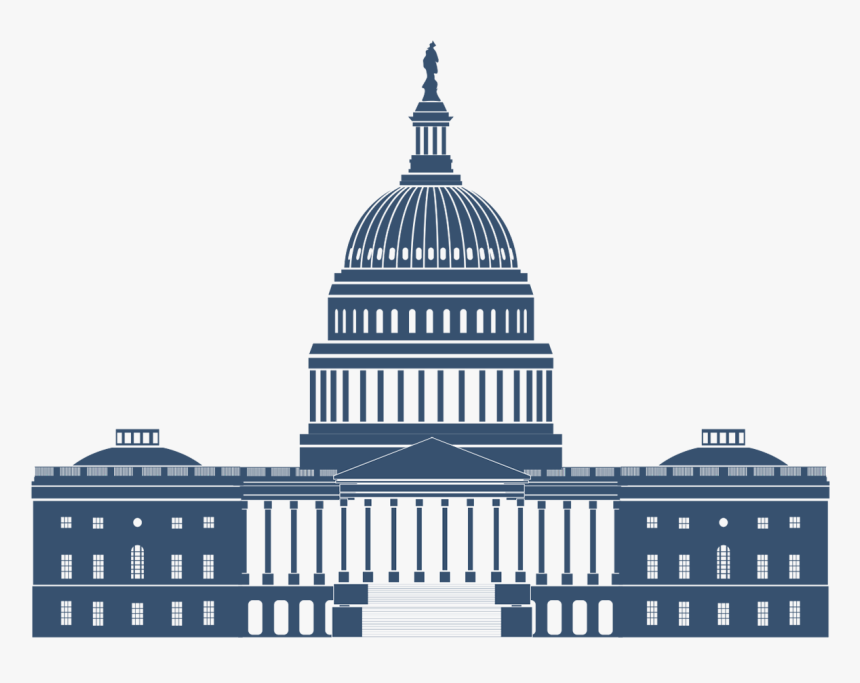 Us Capitol Building Png, Transparent Png, Free Download