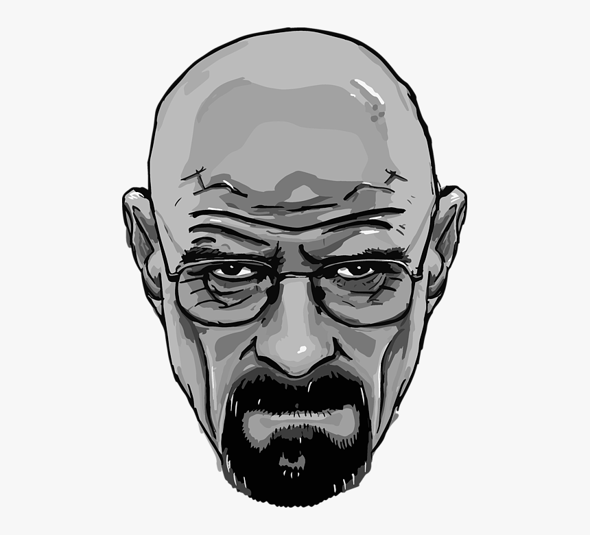 Heisenberg Drawing Walter White, HD Png Download, Free Download