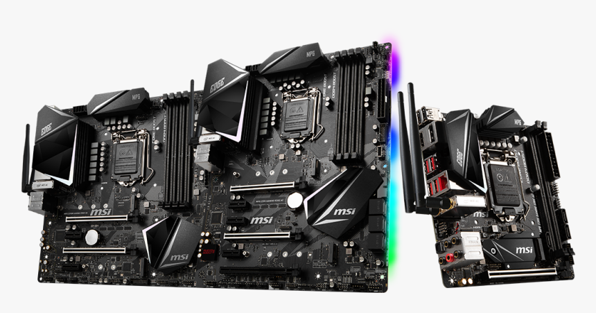 Msi Announces Two New Motherboard Families, The Ace - Msi Mpg Edge Z390, HD Png Download, Free Download