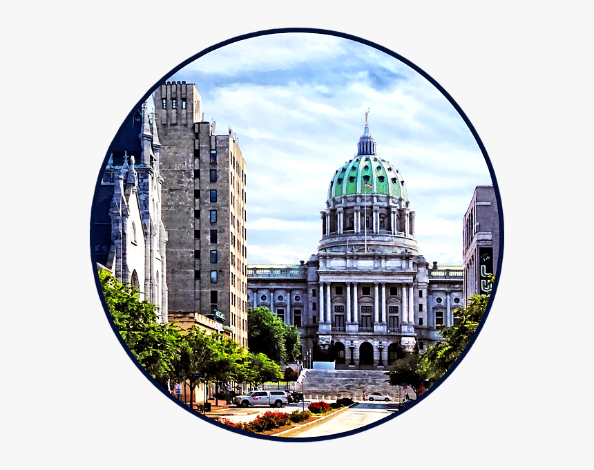 State Street And Capitol Harrisburg Pa, HD Png Download, Free Download