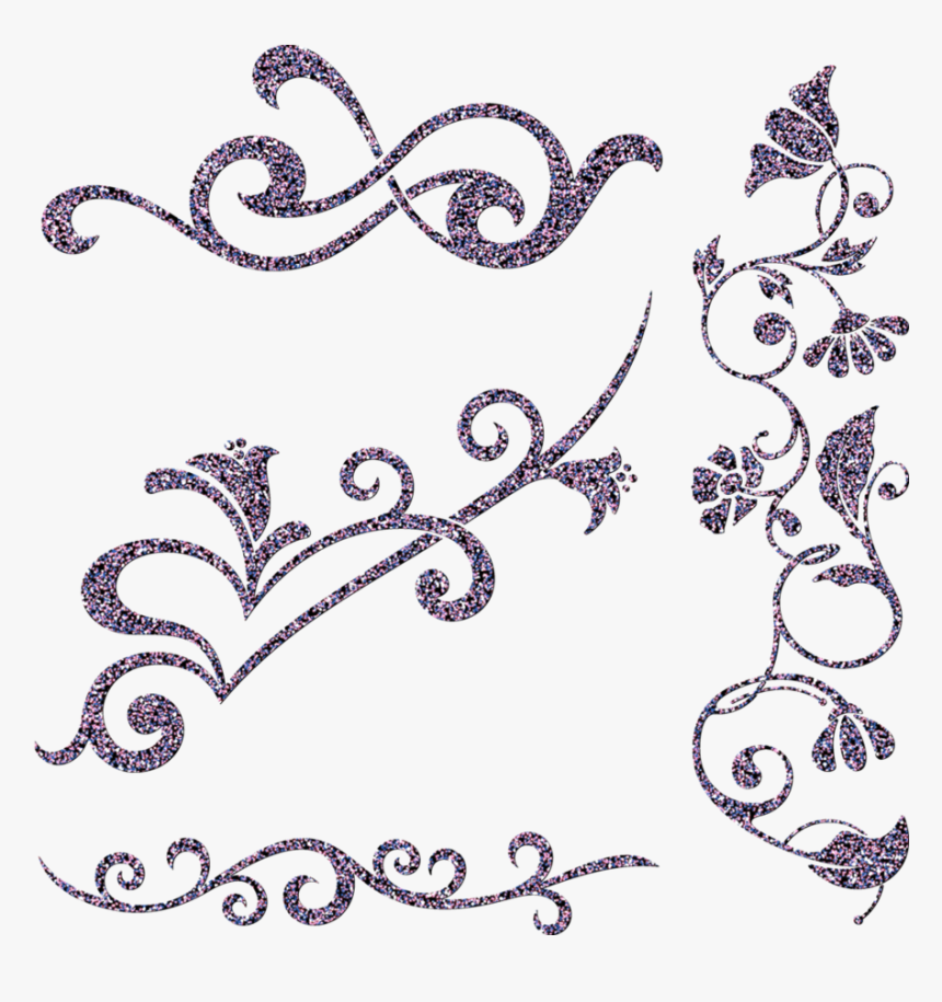 Transparent Fancy Divider Png - Scrapbook Design Cut Outs, Png Download, Free Download