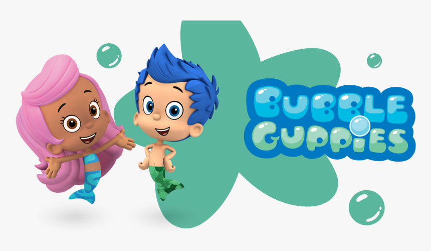 Transparent Nick Jr Logo Png - Nick Jr Bubble Guppies Logo, Png Download, Free Download