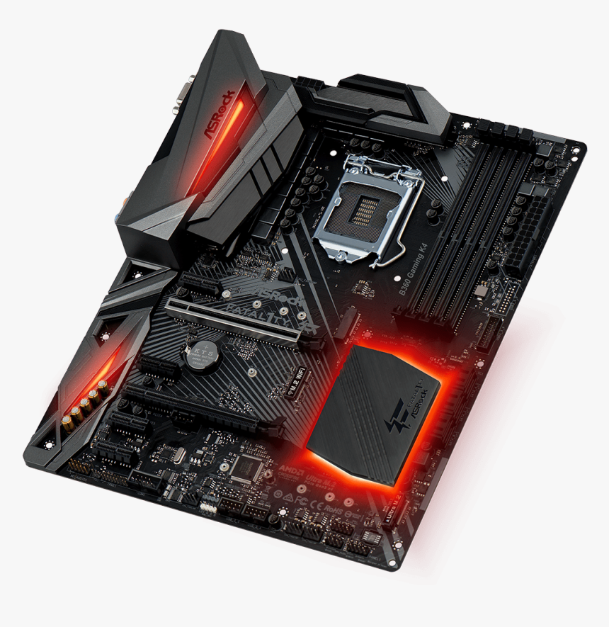 1429663632 Fatal1tyb360gamingk4 - Asrock Fatal1ty B360 Gaming K4, HD Png Download, Free Download