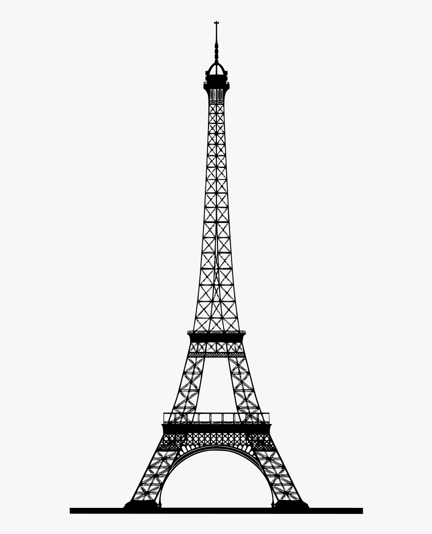 Drawing Fancy Eiffel Tower , Png Download - Eiffel Tower Clip Art, Transparent Png, Free Download