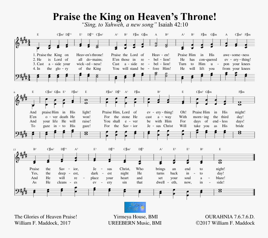 Transparent King Throne Png - Sheet Music, Png Download, Free Download