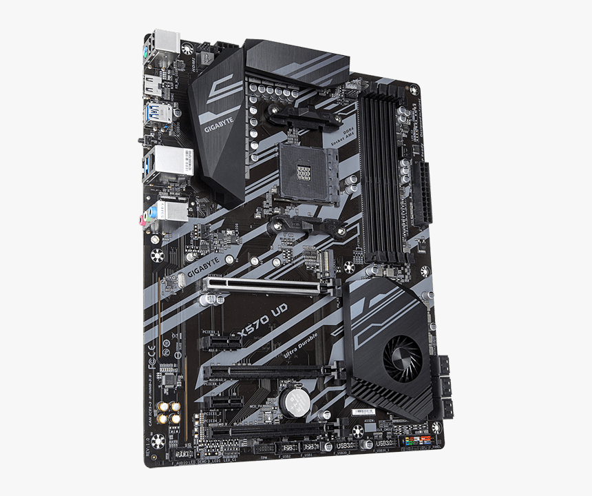 X570 Ud, Amd X570 Chipset, Am4, Hdmi, Atx Motherboard - Gigabyte Z390 Ud 9th Gen Atx Motherboard, HD Png Download, Free Download
