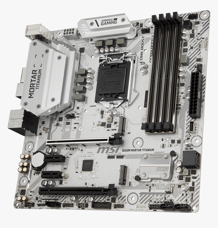 Msi, The World-leading Gaming Motherboard Brand, Has - Msi B360 Mortar, HD Png Download, Free Download