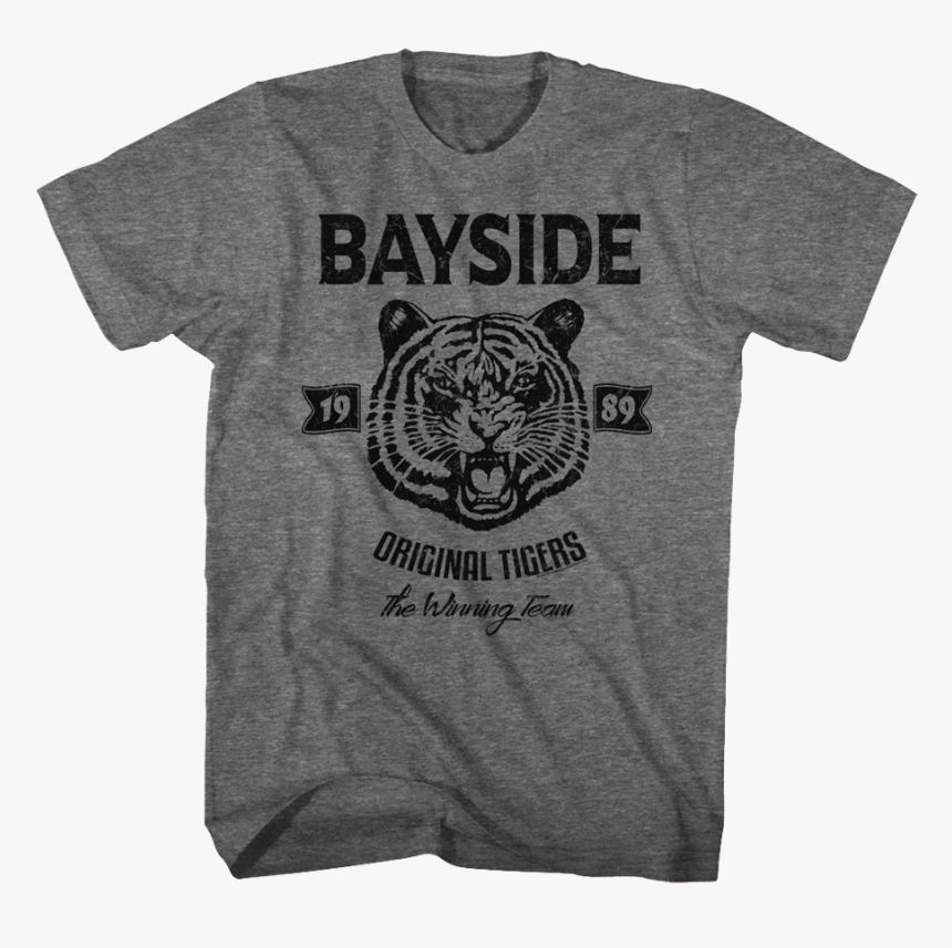 Saved By The Bell 1989 Tiger Face T-shirt - You Re Gonna Need A Bigger Boat Shirt, HD Png Download, Free Download