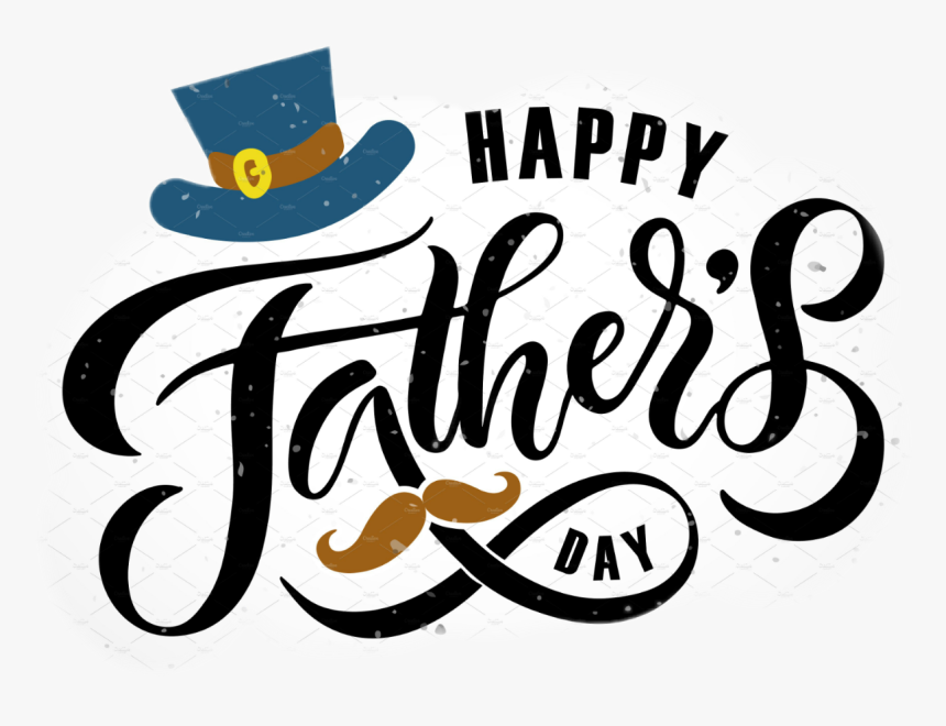 Happy Fathers Day Typography Clipart , Png Download - Father's Day Happy Fathers Day Banner, Transparent Png, Free Download