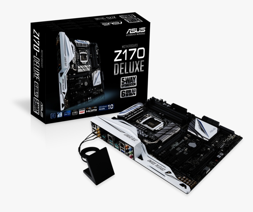 Asus Deluxe Motherboard, HD Png Download, Free Download