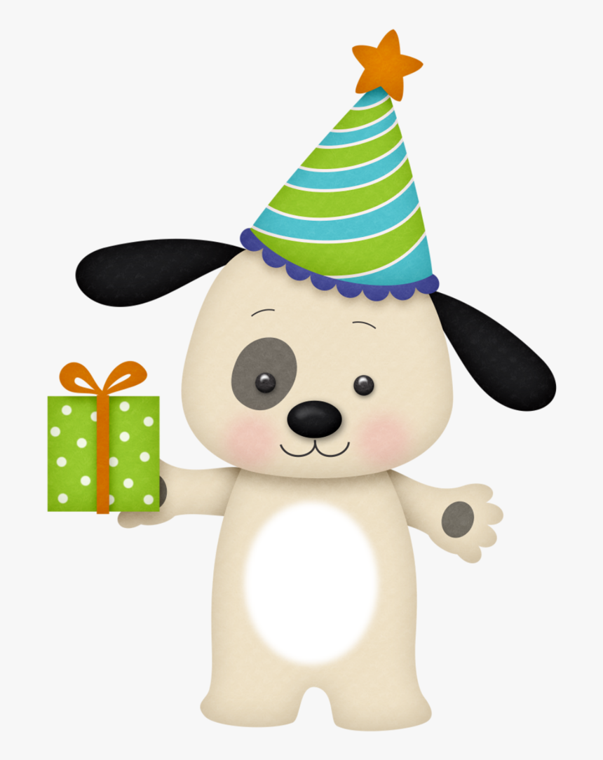 Dog Png Pinterest Boys - Happy Birthday Puppy Clipart, Transparent Png, Free Download