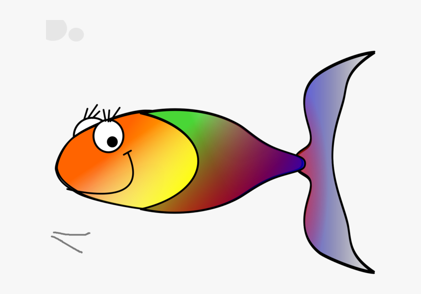 Fish Fry Clipart Group Free - Rainbow Fish Clipart, HD Png Download, Free Download