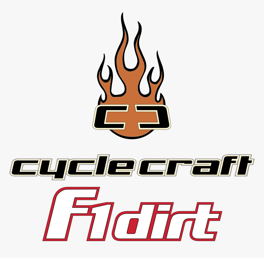 Cyclecraft F1 Dirt Logo Png Transparent , Png Download - Emblem, Png Download, Free Download