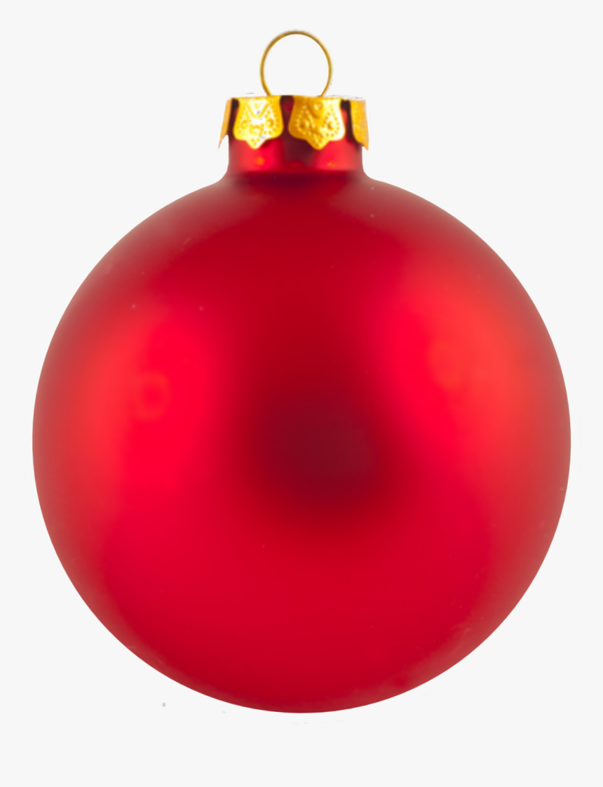 #ornament #red #christmas #decoration #round #freetoedit - Christmas Ornament, HD Png Download, Free Download