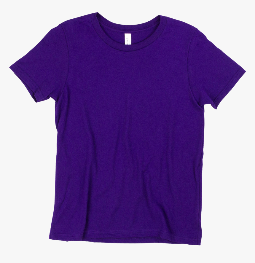 Team Purple - Canvas 3001y - Active Shirt, HD Png Download, Free Download