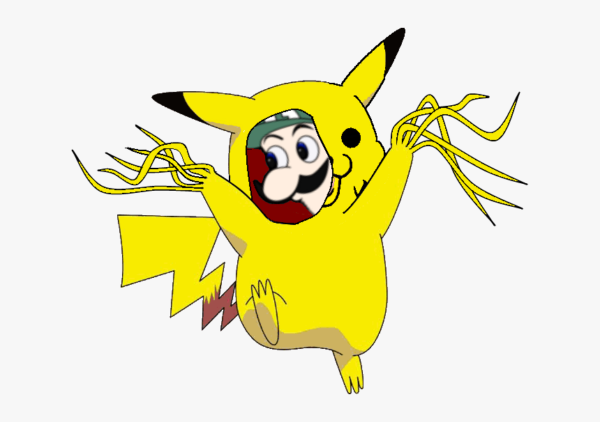 My Pokémon Ranch Pikachu Ash Ketchum Yellow Cartoon - Pikachu With Lightning Bolts, HD Png Download, Free Download