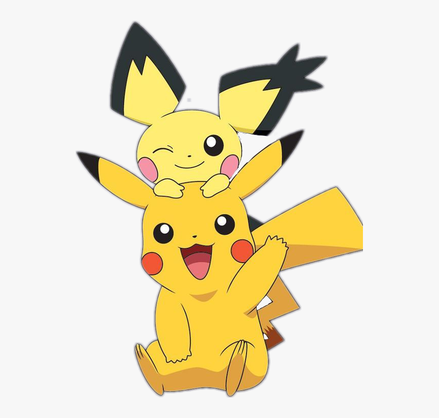 Pokemon Pikachu Png Download Imagenes De Pikachu Y Pichu Transparent Png Kindpng