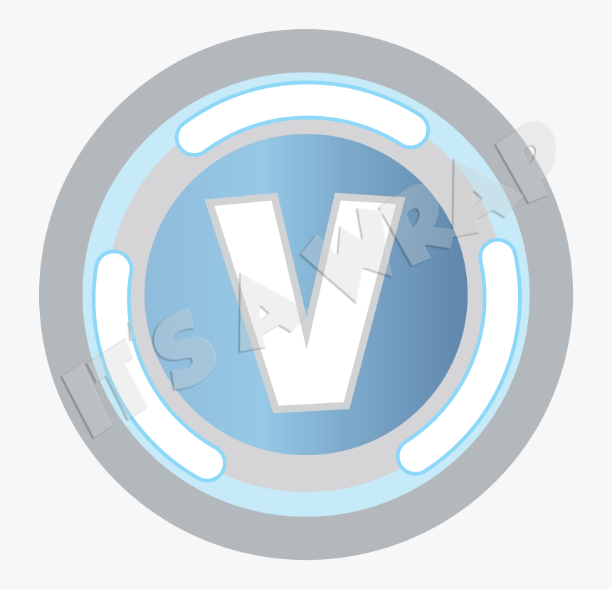 V Bucks Clipart - Fortnite V Bucks Logo, HD Png Download, Free Download