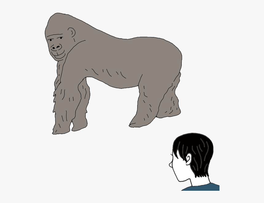 Gorilla - Eaten By A Gorilla, HD Png Download, Free Download