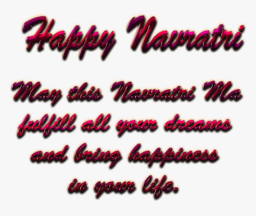 Navratri Messages, Wishes, Quotes Png Clipart - Vijayadasami, Transparent Png, Free Download