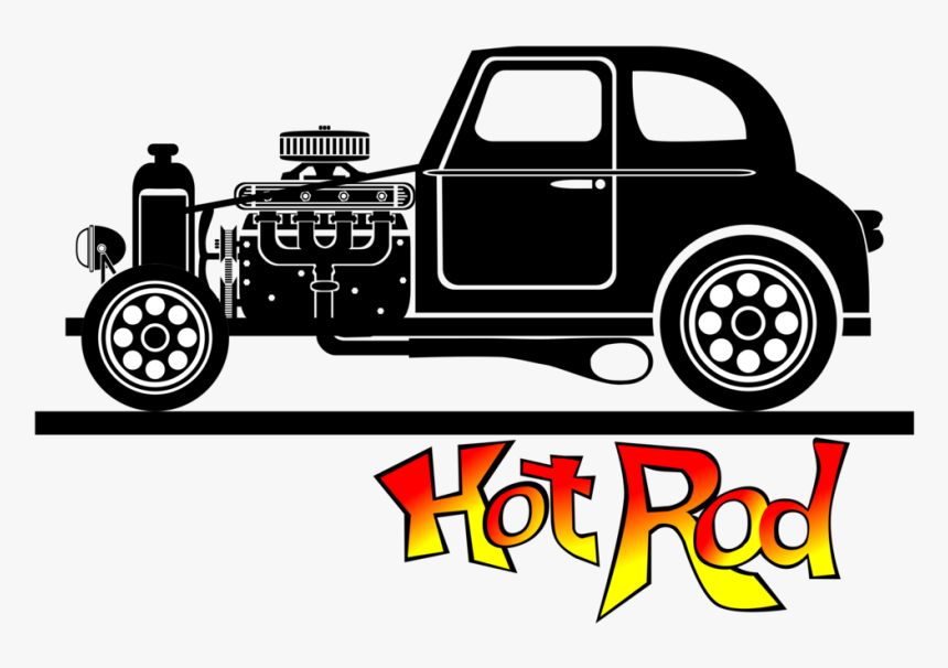 Hot Rod Vector Car, HD Png Download, Free Download