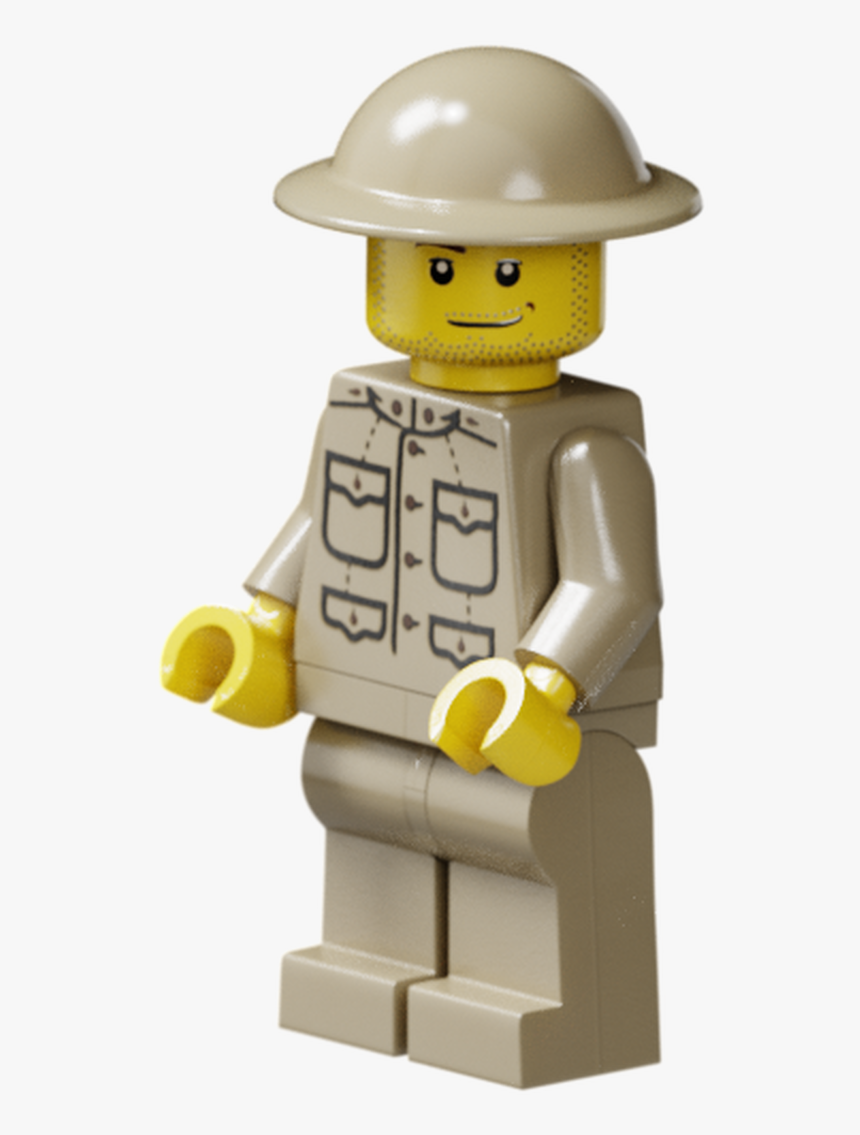 Wwi Us Soldier - Lego Ww2 British Soldier, HD Png Download, Free Download