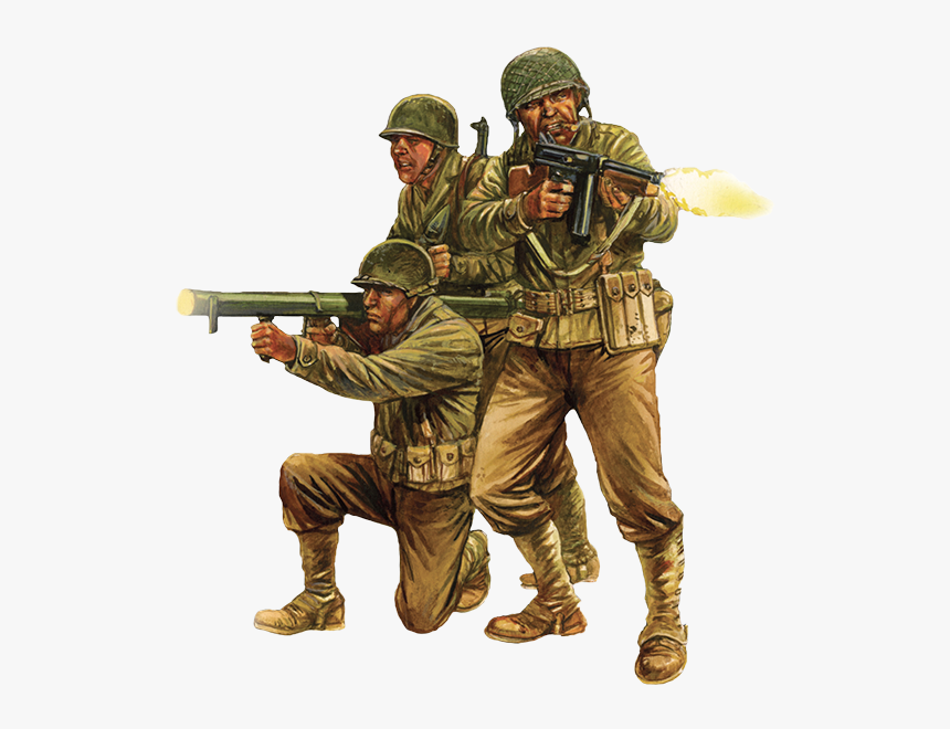Wwii American Gis Art - Us Soldier Ww2 Png, Transparent Png is free transpa...