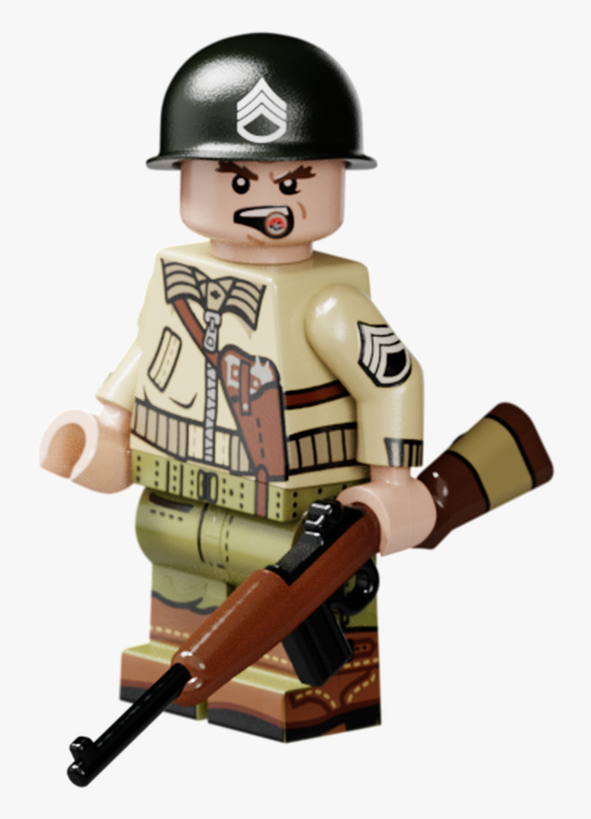 Wwii Us Sergeant - Figurine, HD Png Download, Free Download