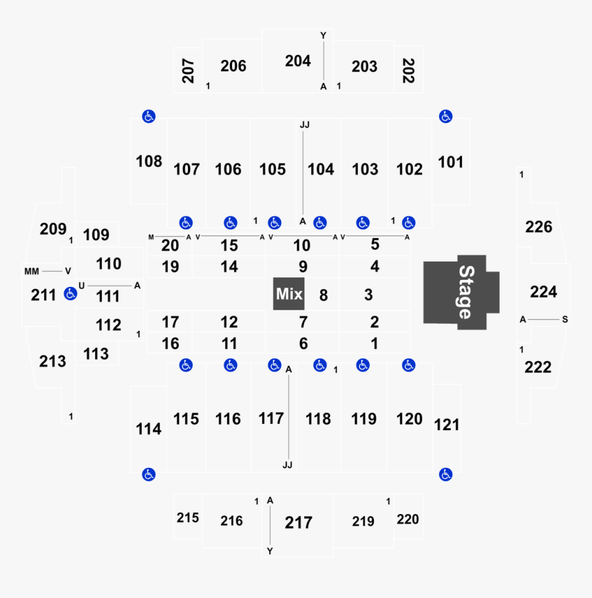 Tacoma Dome Seating Chart Elton John