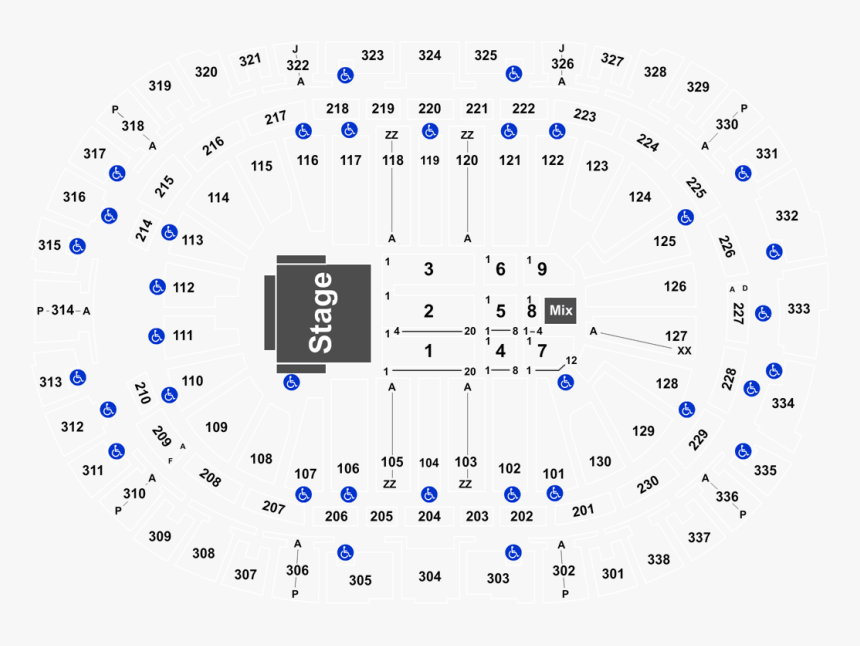 Section 106 Row A Pnc Arena, HD Png Download, Free Download