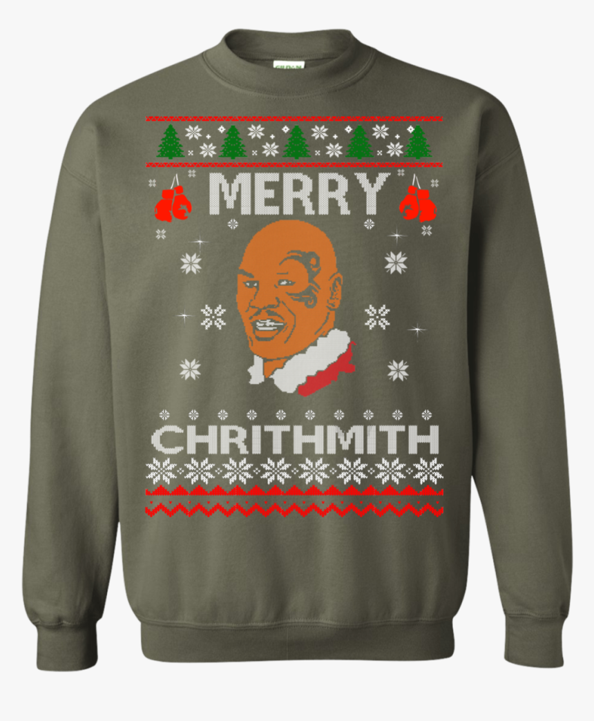 Transparent Mike Tyson Png - Merry Christmas Sweater Mike Tyson, Png Download, Free Download