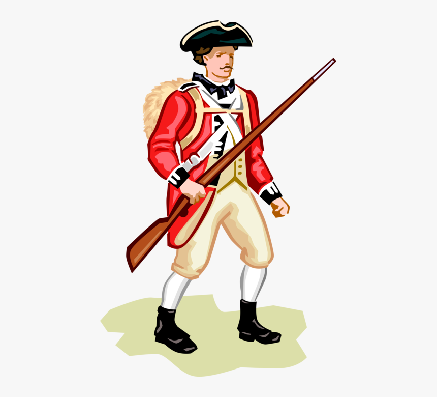 Transparent Revolutionary War Soldier Clipart - British Soldier Clip Art, HD Png Download, Free Download