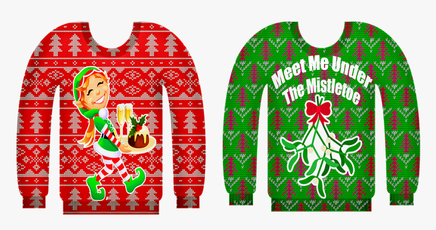 Ugly Sweater Holiday Party - Ugly Christmas Sweaters Pngs, Transparent Png, Free Download