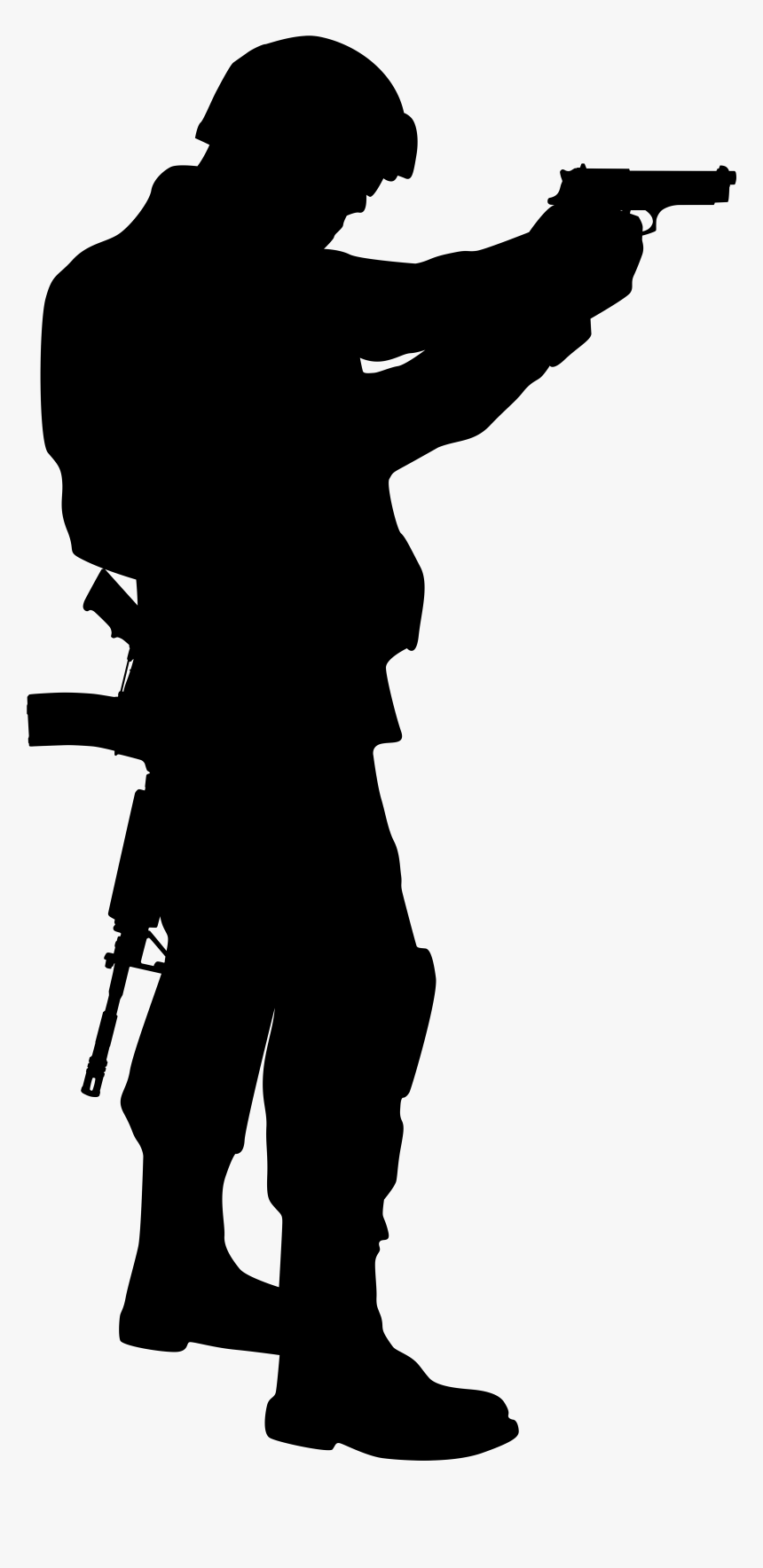 Soldier Silhouette Clip Art Imageu200b Gallery Yopriceville - Soldier Silhouette Png, Transparent Png, Free Download