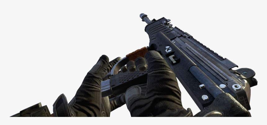 Bo2 Gun Png - Msmc Bo2 Reloading, Transparent Png, Free Download