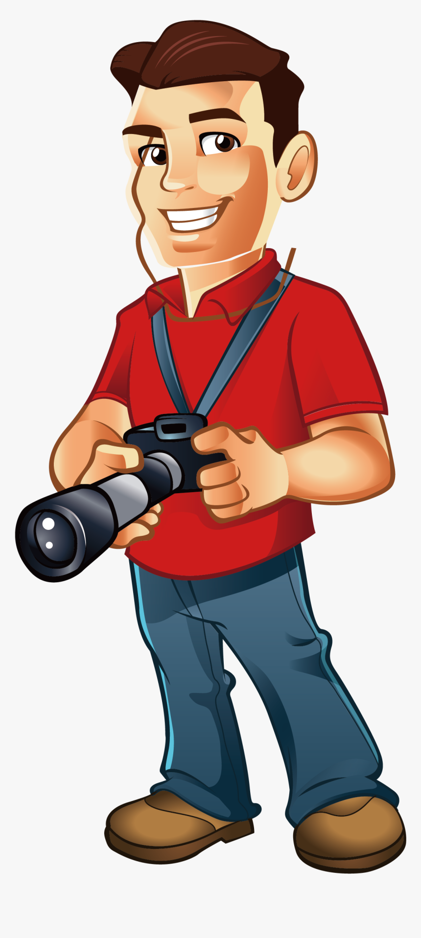 Photography Clipart Male Photographer Professional Photographer Photographers Clipart Hd Png Download Kindpng