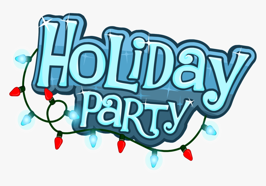 Ugly Christmas Sweater Party Clip Art Royalty Free - Holiday Party Sign, HD Png Download, Free Download